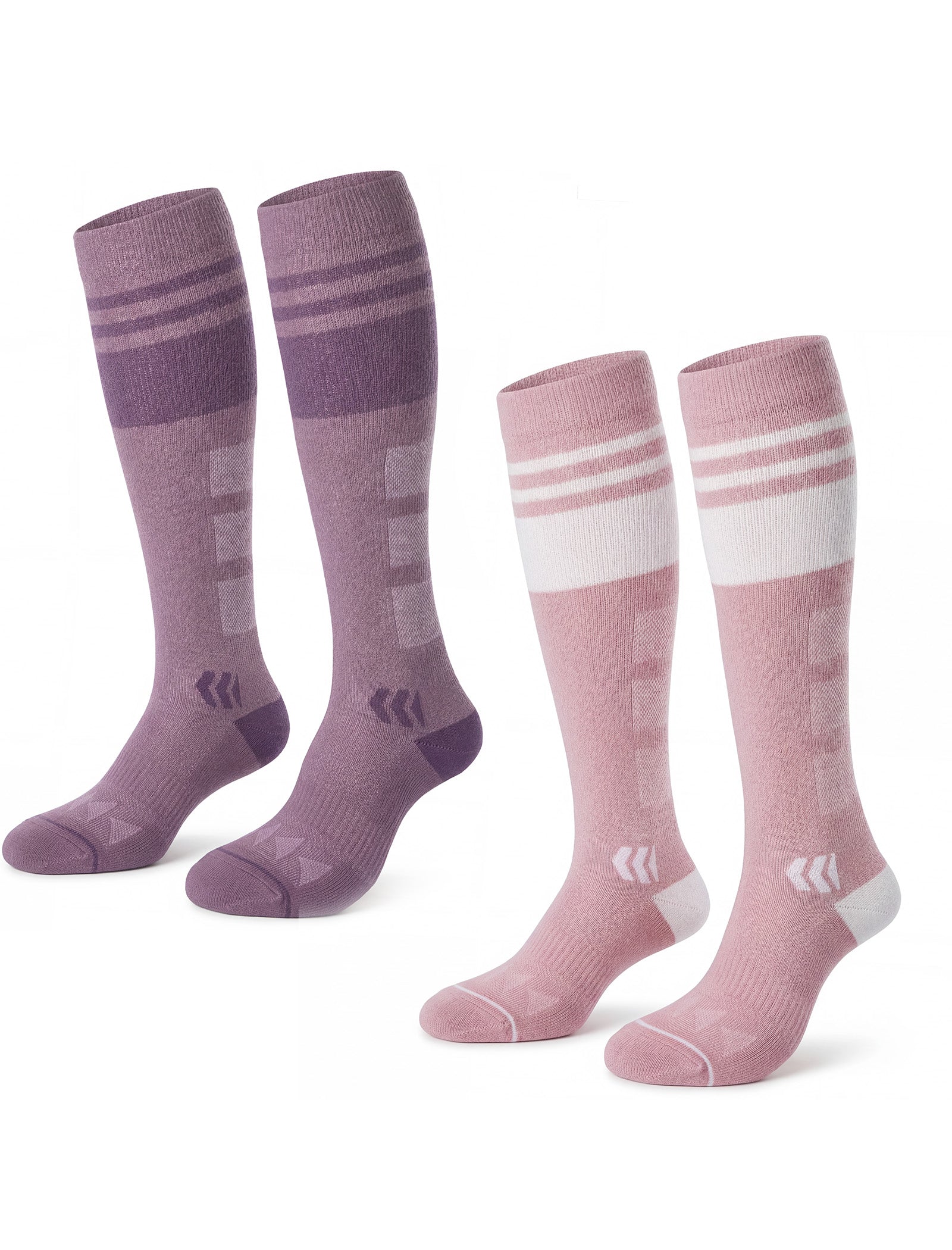 Momcozy Wide Calf Compression Socks 20-30mmHg for Sports 2 Pairs v4159